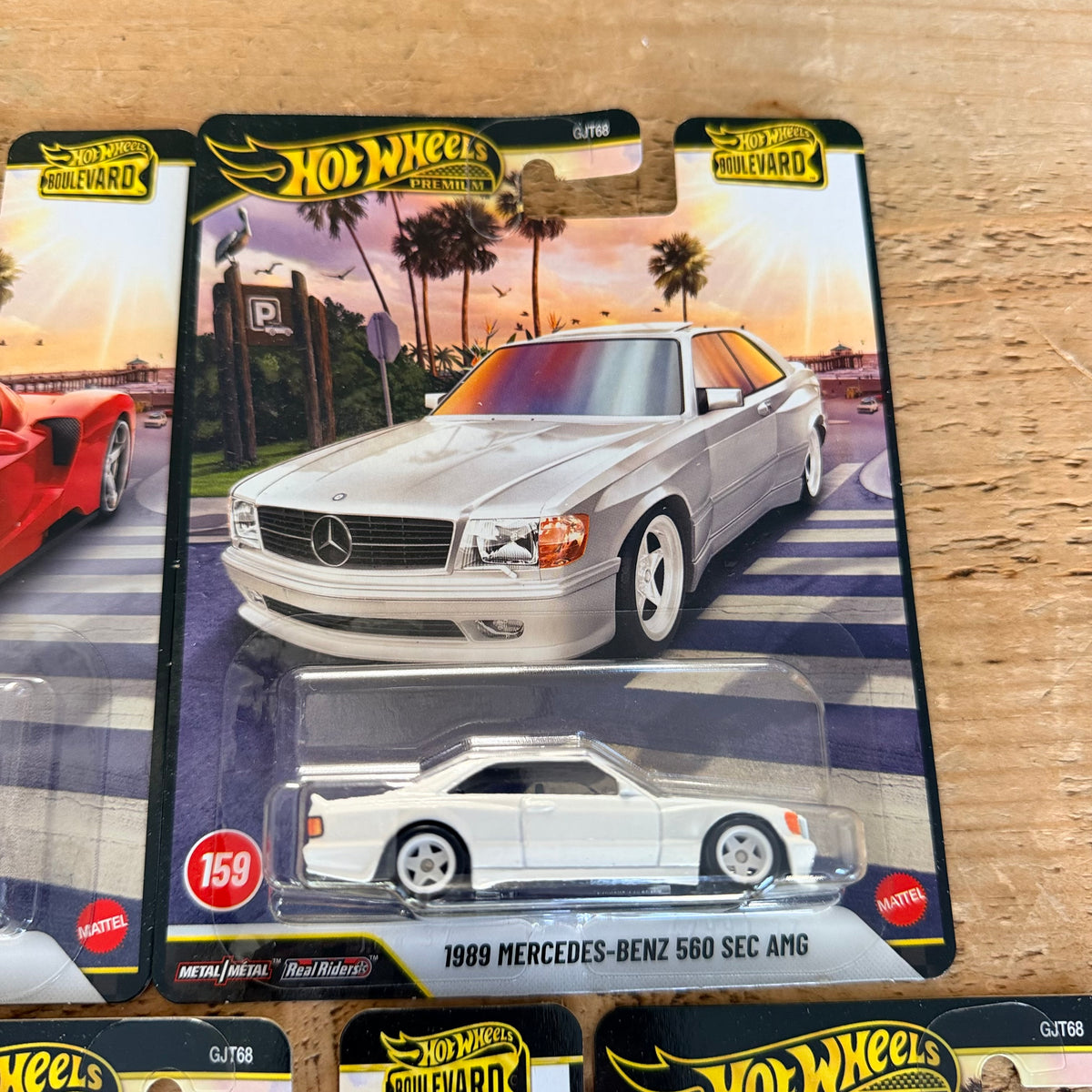 Hot Wheels Premium Boulevard Full Set Of 5 Inch 156-160