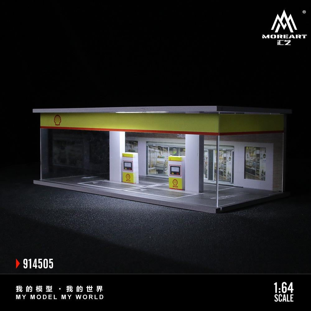 More Art Diorama Shell Petrol Station