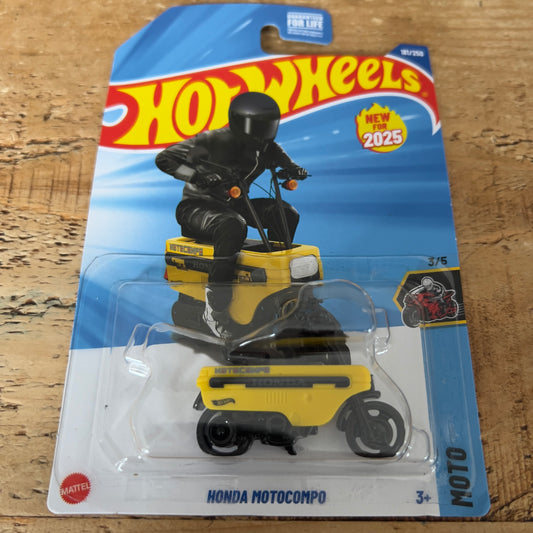 Hot Wheels Mainline US Card Honda Motocompo