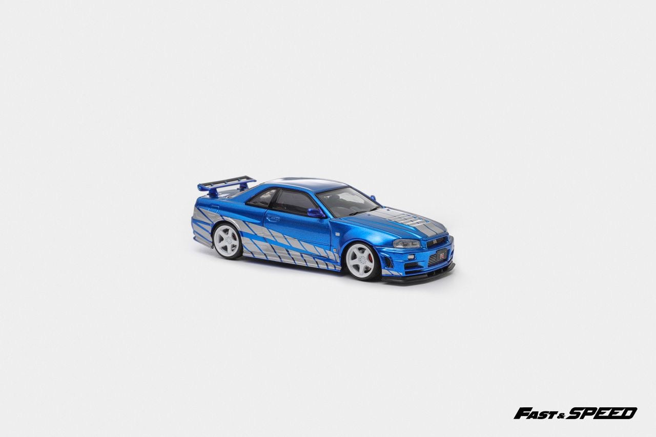 Fast & Speed 2 Fast 2 Furious Nissan Skyline R34 GTR