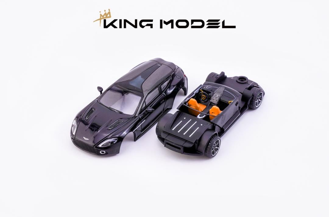 King Model Aston Martin Zagato Shooting Brake Black