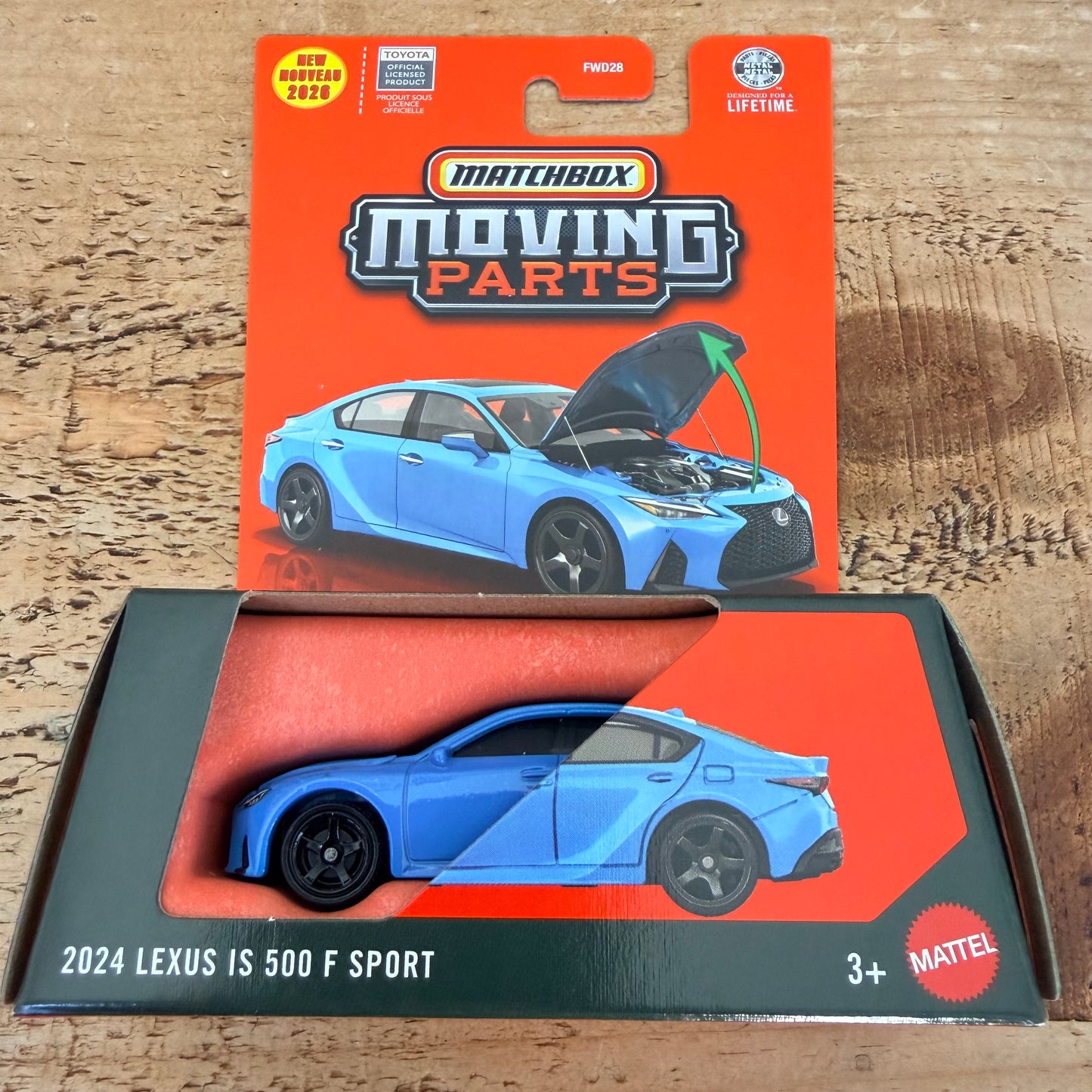 Matchbox Moving Parts 2024 Lexus IS 500 F Sport