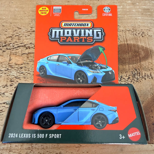 Matchbox Moving Parts 2024 Lexus IS 500 F Sport