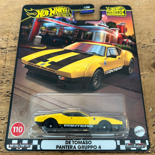 Hot Wheels Premium Boulevard De Tomaso Pantera Gruppo 4