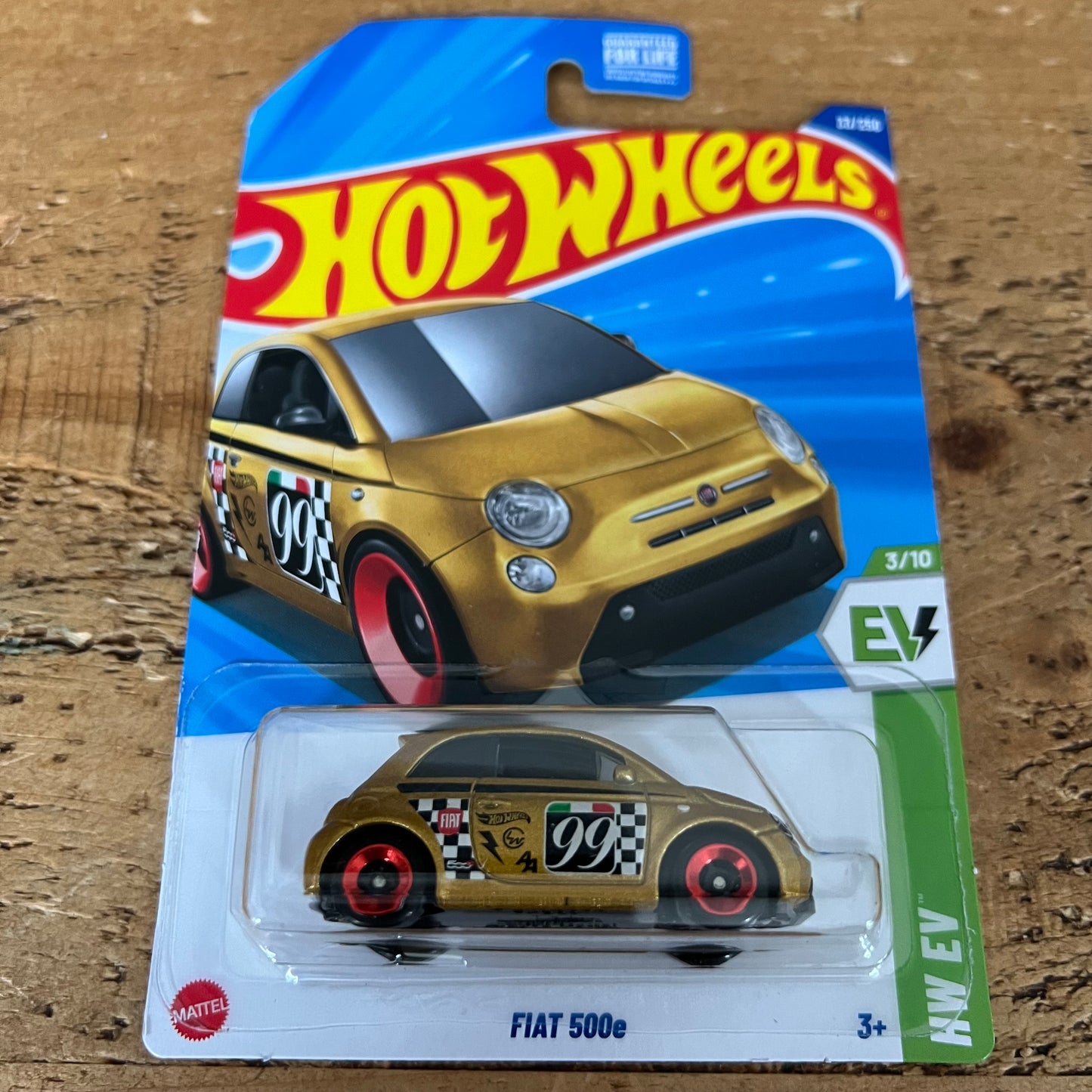 Hot Wheels Mainline US Card Fiat 500e