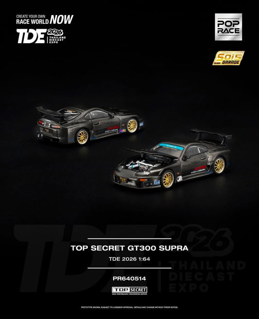 Pop Race TDE Event Exclusive Top Secret GT300 Toyota Supra