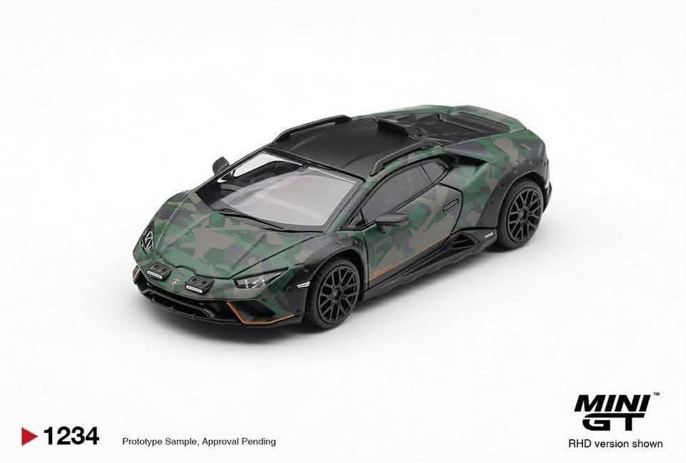 Mini GT Lamborghini Huracan Sterrato All Terrain Set Of 4 MGTS0026