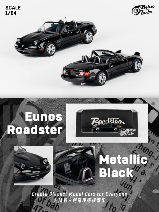 Micro Turbo Mazda MX5 Eunos Roadster Black