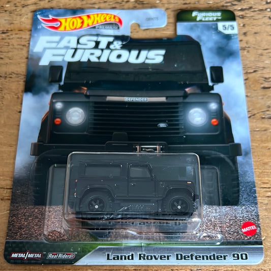 Hot Wheels Premium Fast & Furious Land Rover Defender 90