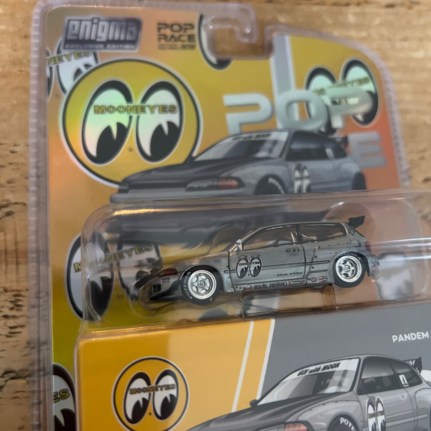 Pop Race Mooneyes Pandem Honda Civic EG6 Chase