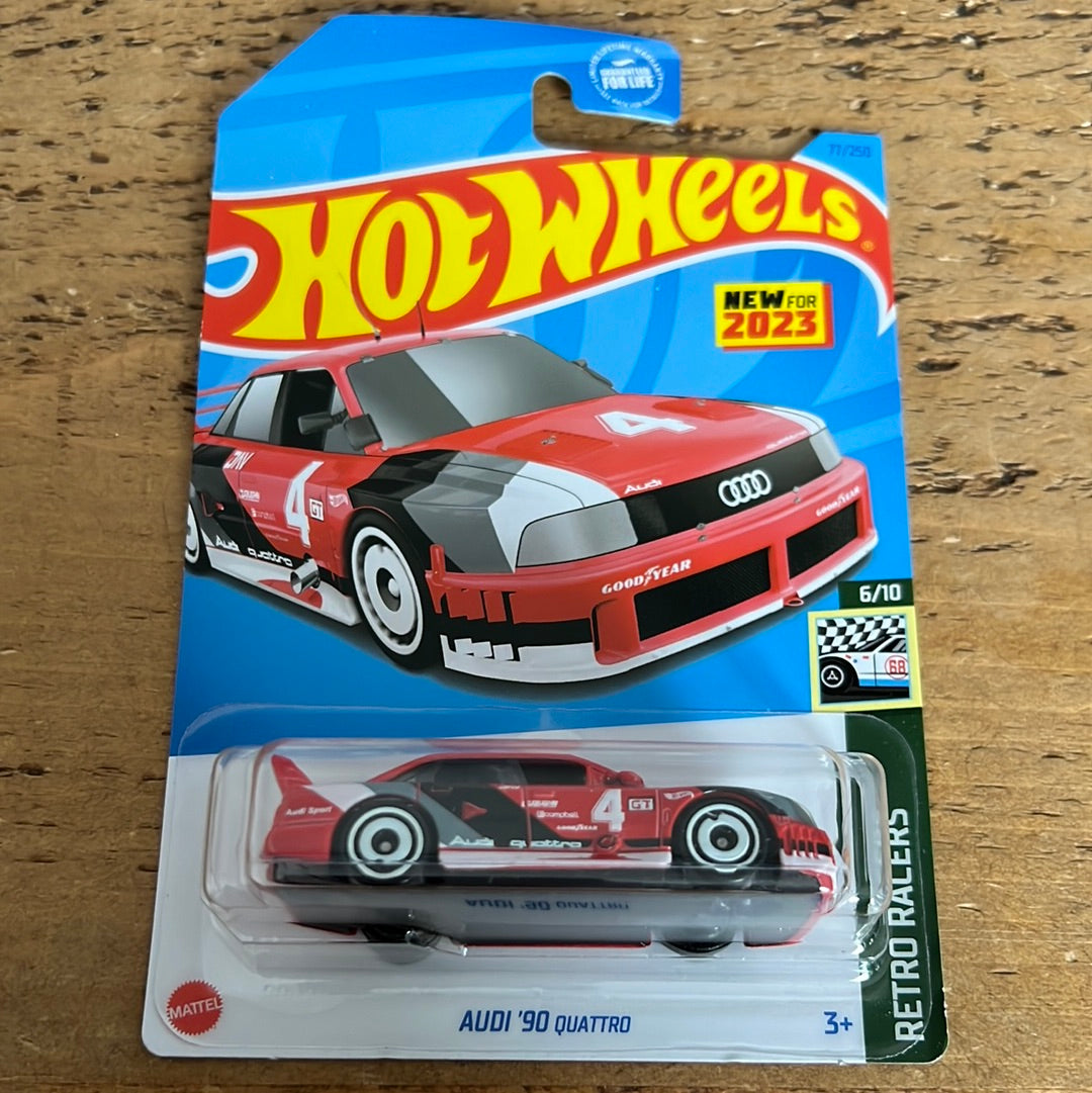 Hot Wheels Mainline US Card Audi 90 Quattro