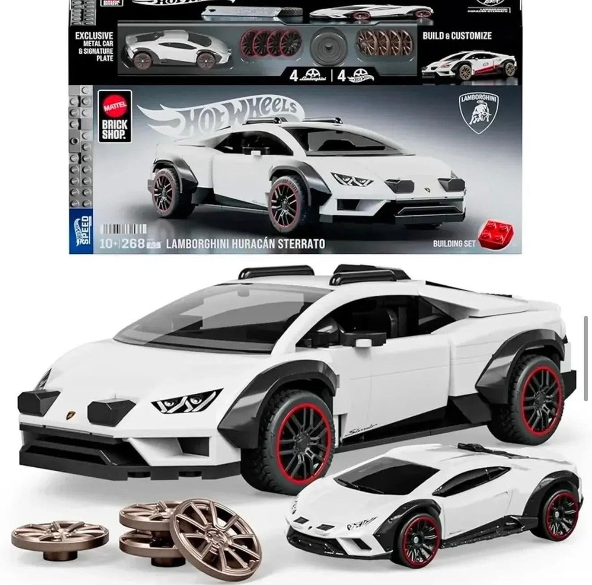 Hot Wheels Brick Shop Lamborghini Huracan Sterrato