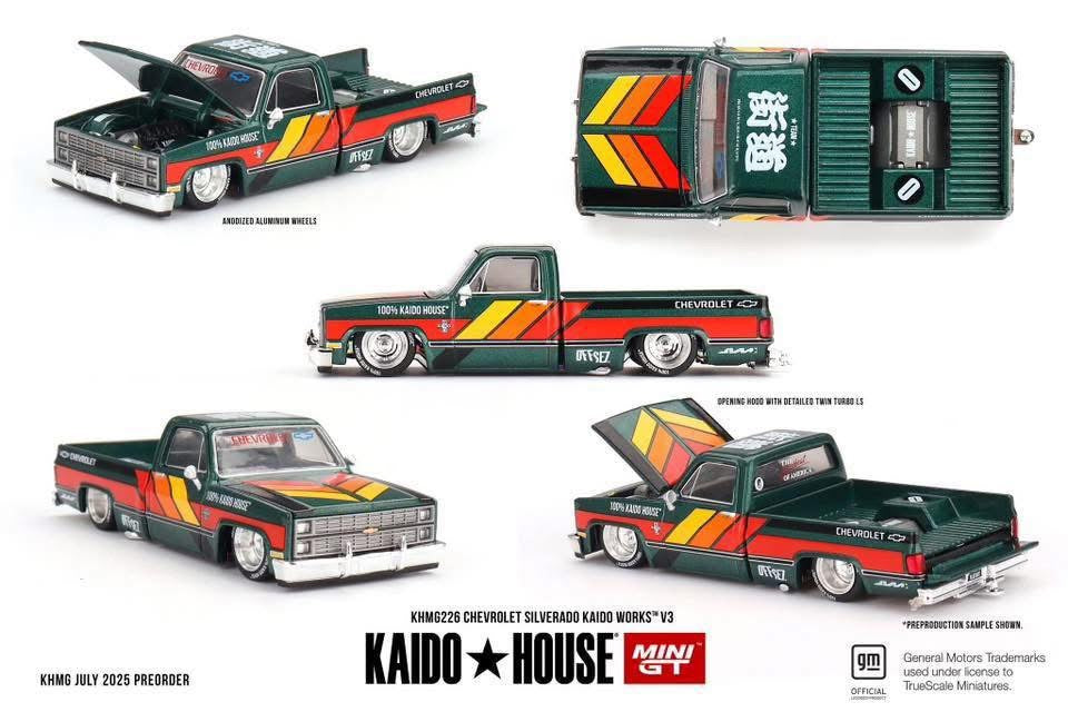 Mini GT x Kaido House Chevrolet Silverado Kaido Works V3 #226