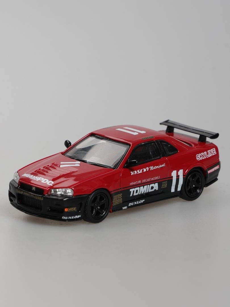 Stance Hunters Nissan Skyline R34 GTR Tomica Livery – Bran’s Diecast