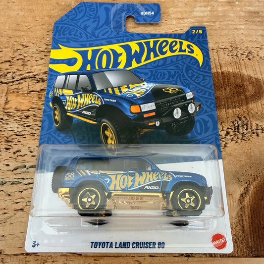 Hot Wheels US Exclusive Pearl & Chrome Toyota Land Cruiser 90