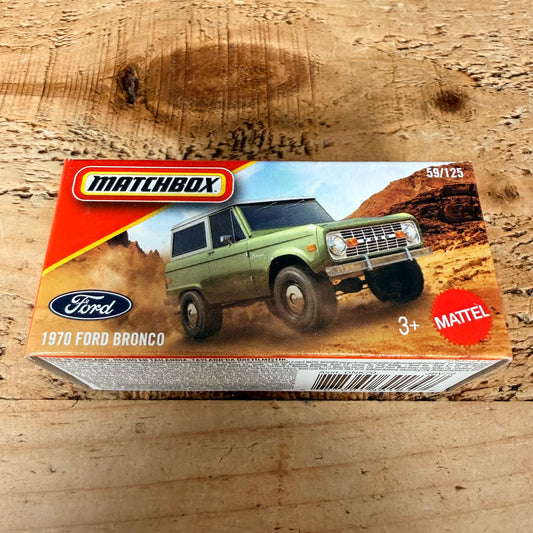 Matchbox Power Grabs 1970 Ford Bronco