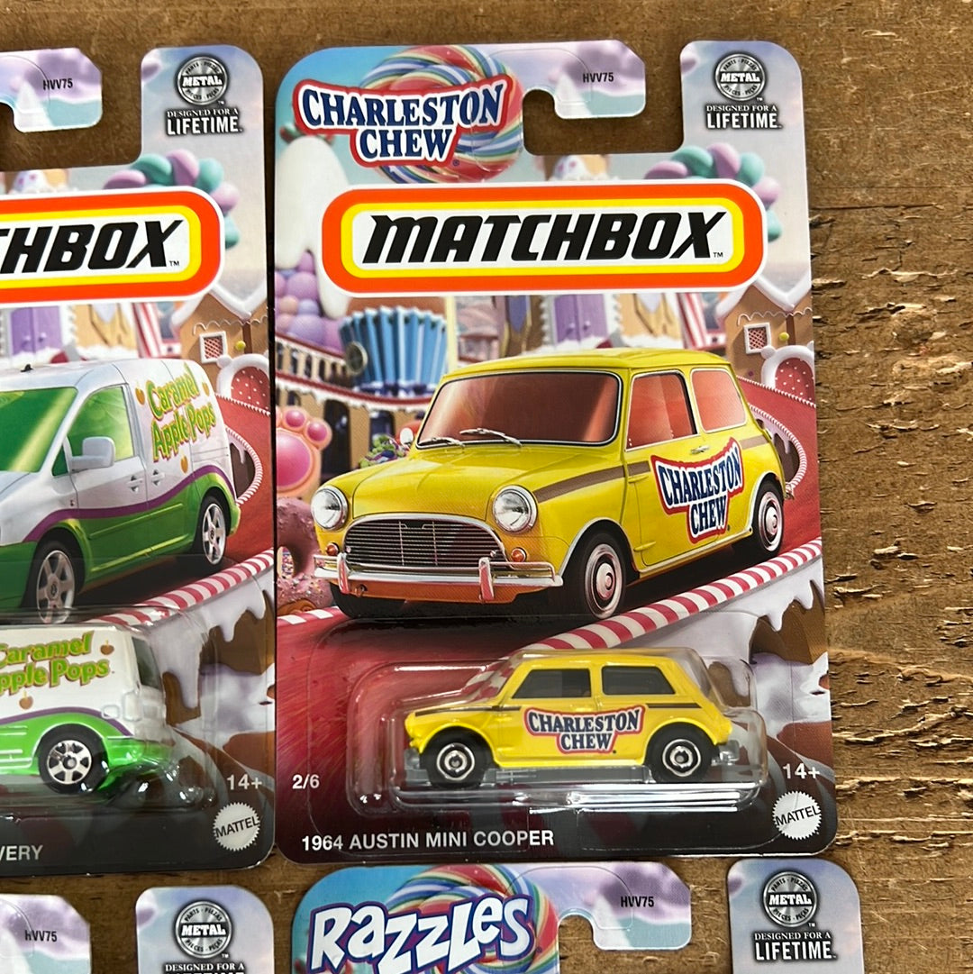 Matchbox US Exclusive Candy Series Full Set Of 6