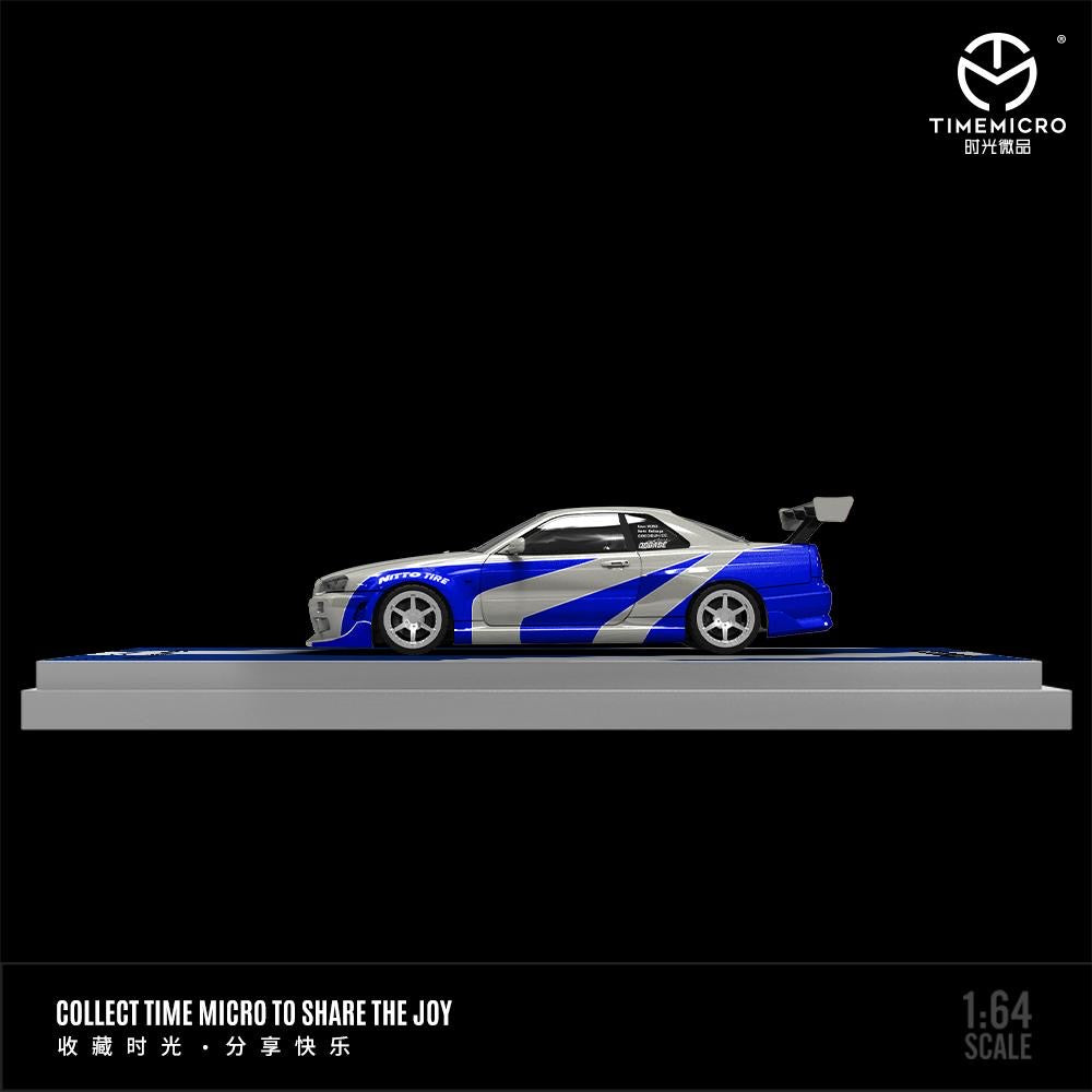 Timemicro NFS Most Wanted Nissan Skyline R34 GTR