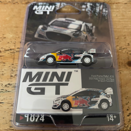 Mini GT Ford Puma Rally1 2024 Rally Finland #1074 Blister