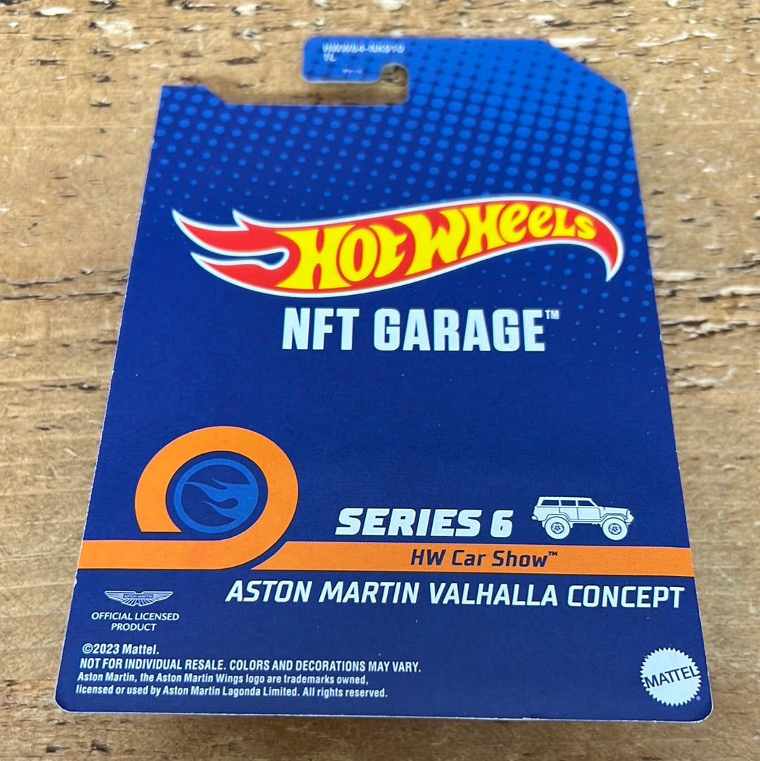 Hot Wheels NFT Aston Martin Valhalla Concept