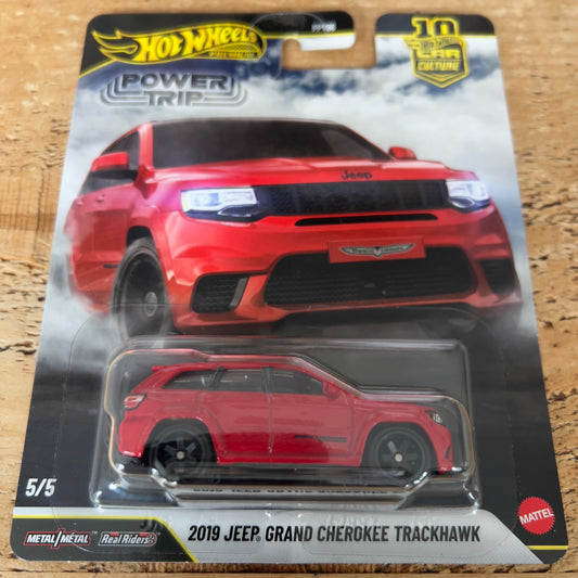 Hot Wheels Premium Power Trip 2019 Jeep Grand Cherokee Trackhawk