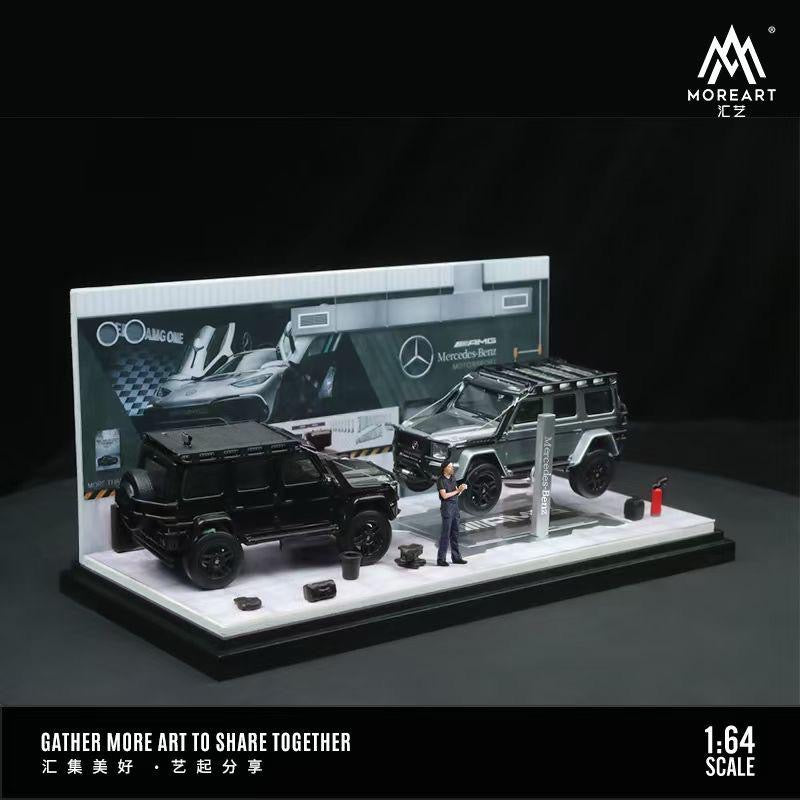 MoreArt Diorama Mercedes Benz AMG Workshop