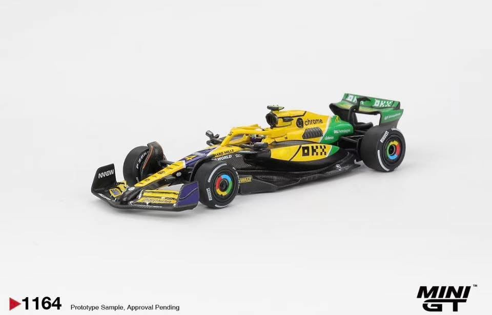 Mini GT McLaren MCL38 2024 F1 Monaco GP Lando Norris #1164