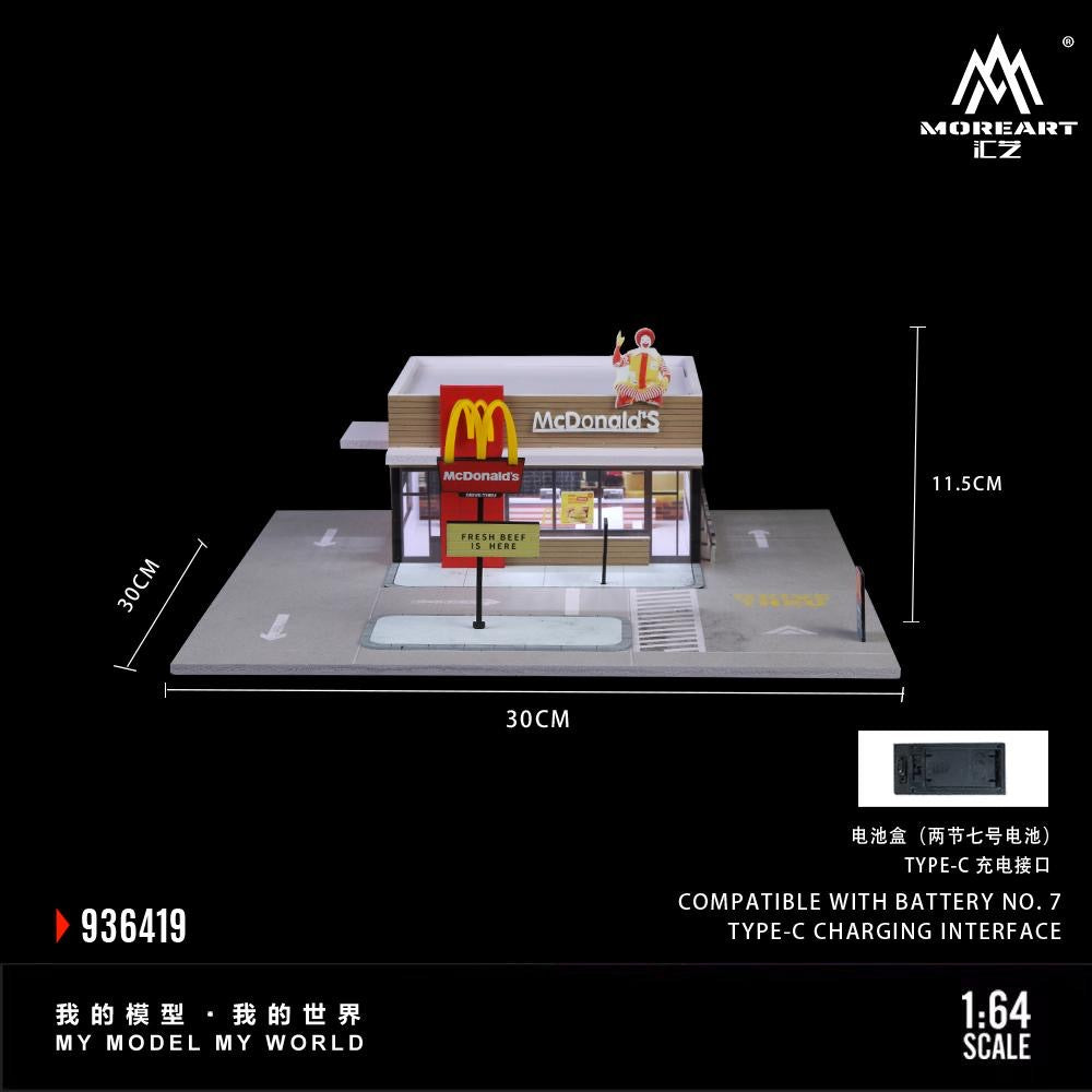 More Art Diorama McDonald’s