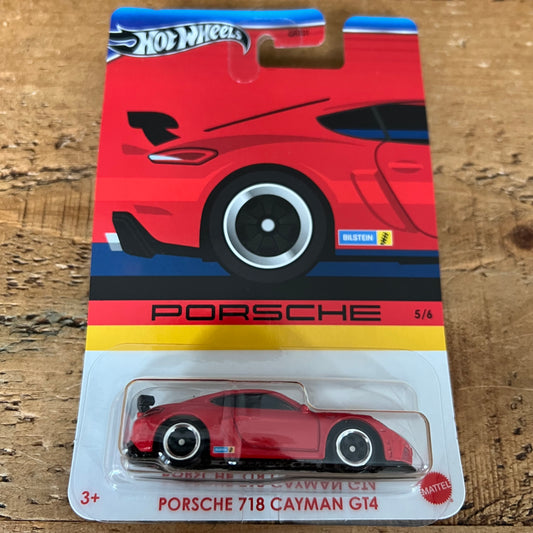 Hot Wheels Porsche Series Porsche 718 Cayman GT4