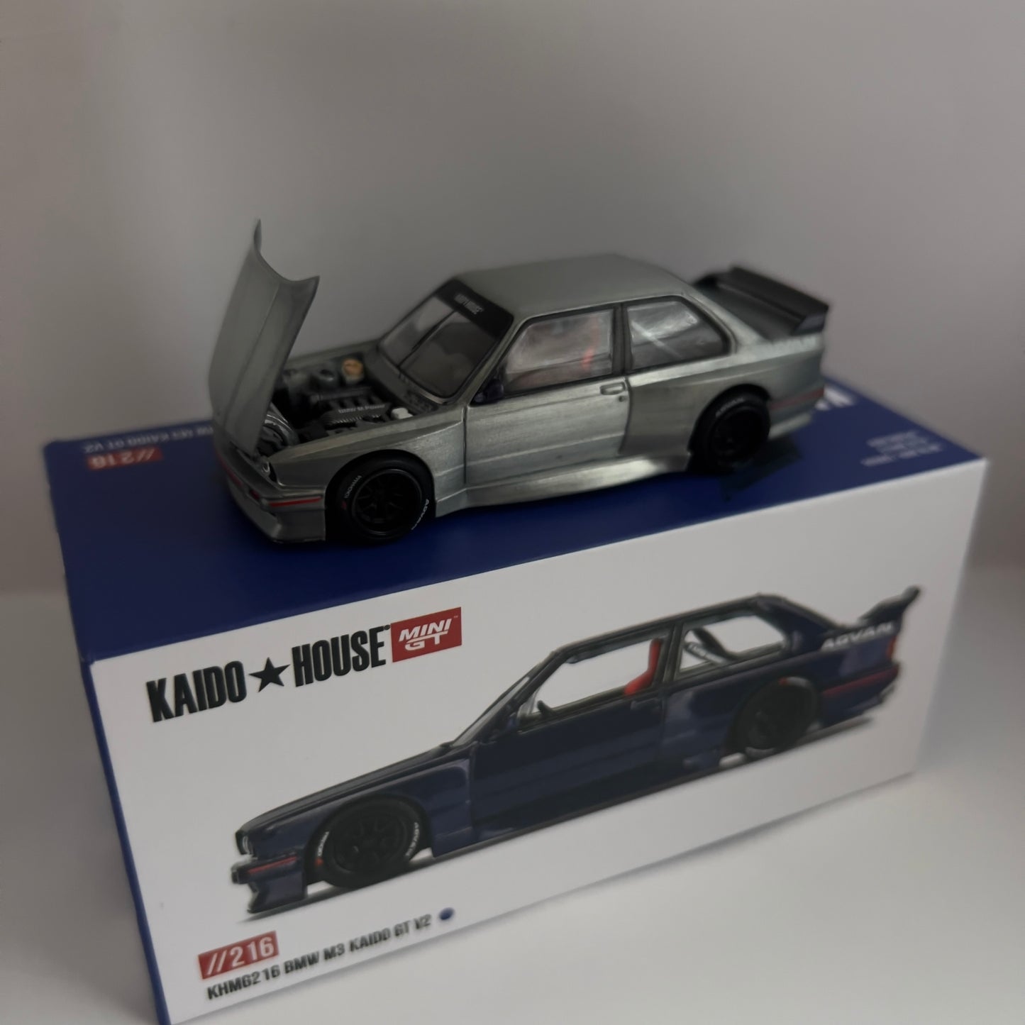 Mini GT x Kaido House BMW M3 E30 Kaido GT V2 Chase #216