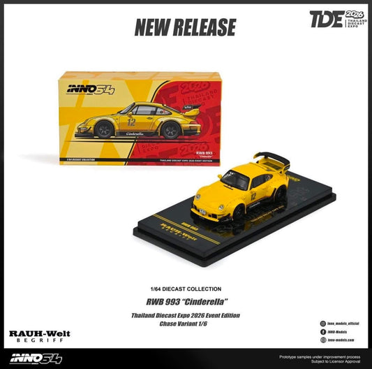 Inno64 TDE Event Exclusive Porsche 993 RWB Cinderella