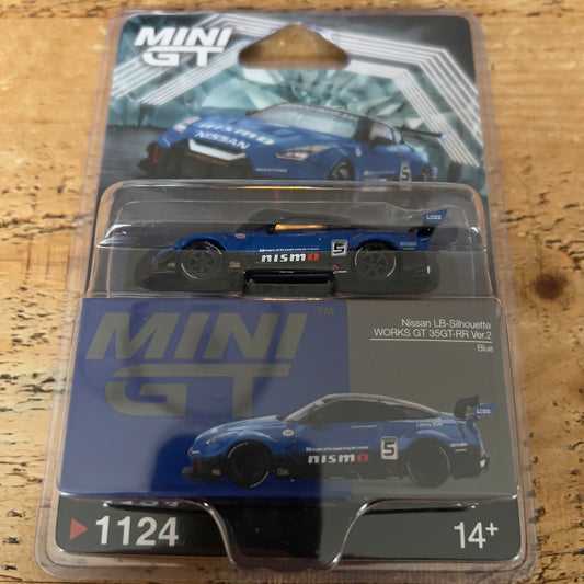 Mini GT Nissan LB Silhouette Works GT 35GT-RR #1124 Blister