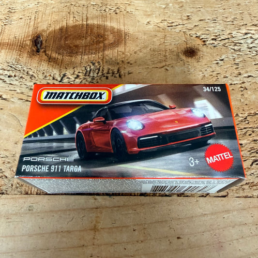 Matchbox Power Grabs Porsche 911 Targa