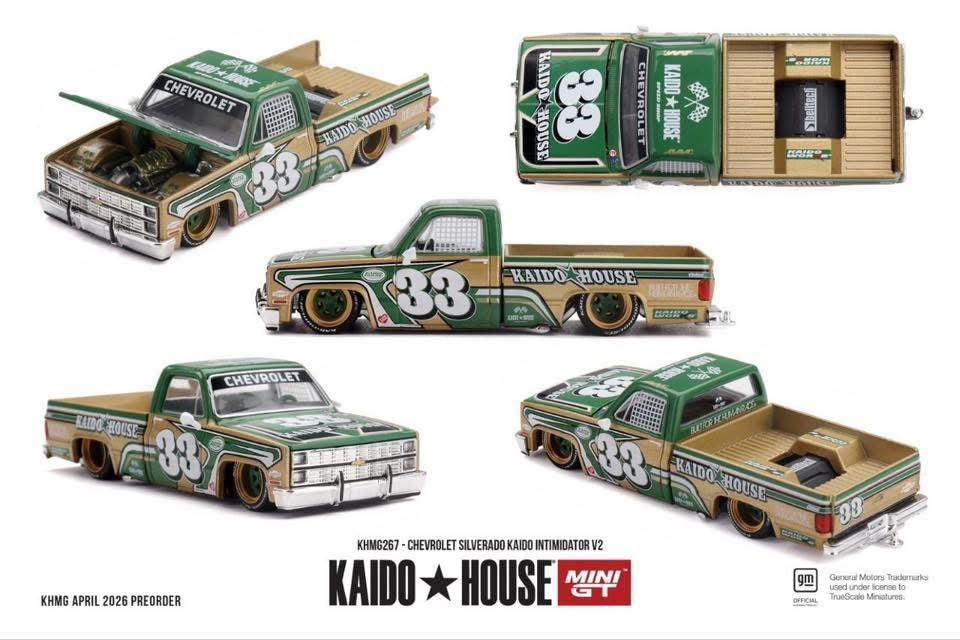 Mini GT x Kaido House Chevrolet Silverado Kaido Intimidator V2 #267