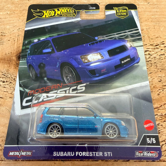 Hot Wheels Premium Modern Classics Subaru Forester STI