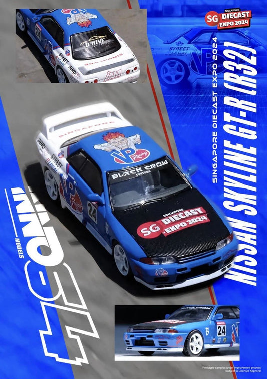 Inno64 Nissan Skyline R32 GTR Singapore Diecast Expo Special Edition