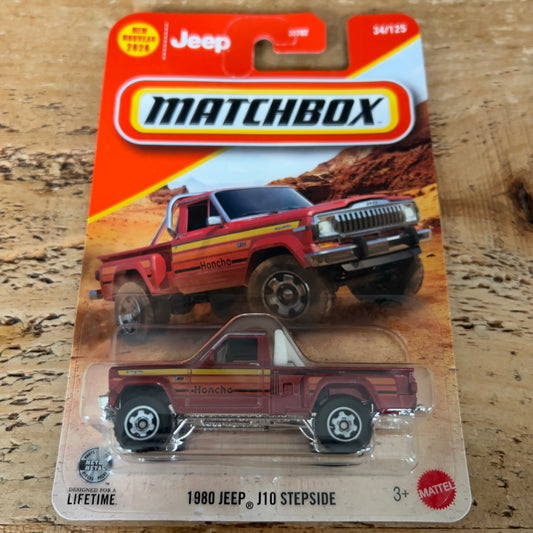 Matchbox 1980 Jeep J10 Stepside