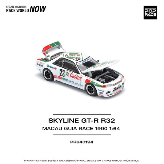 Pop Race Nissan Skyline R32 GTR Macau Guia Race 1990