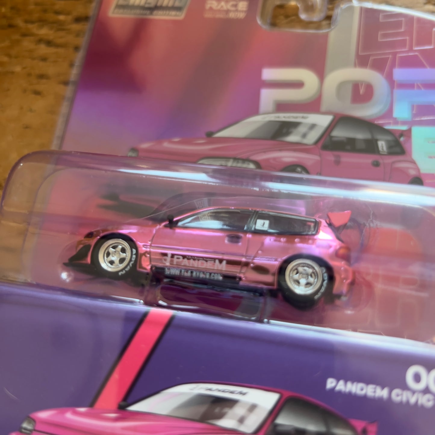 Pop Race Pandem Honda Civic EG6 Chase