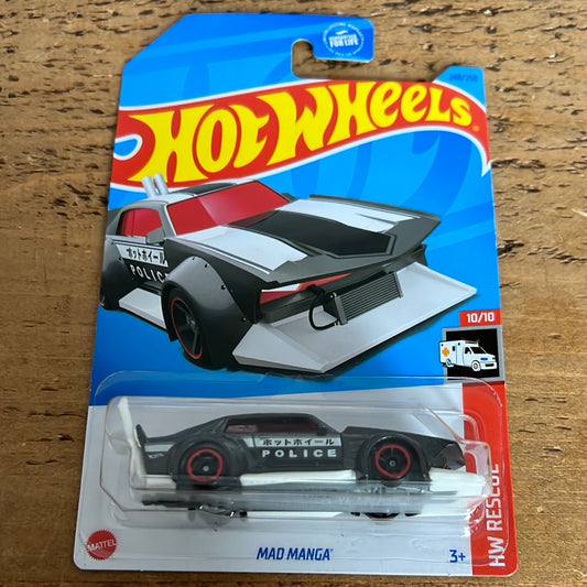 Hot Wheels Mainline US Card Mad Manga