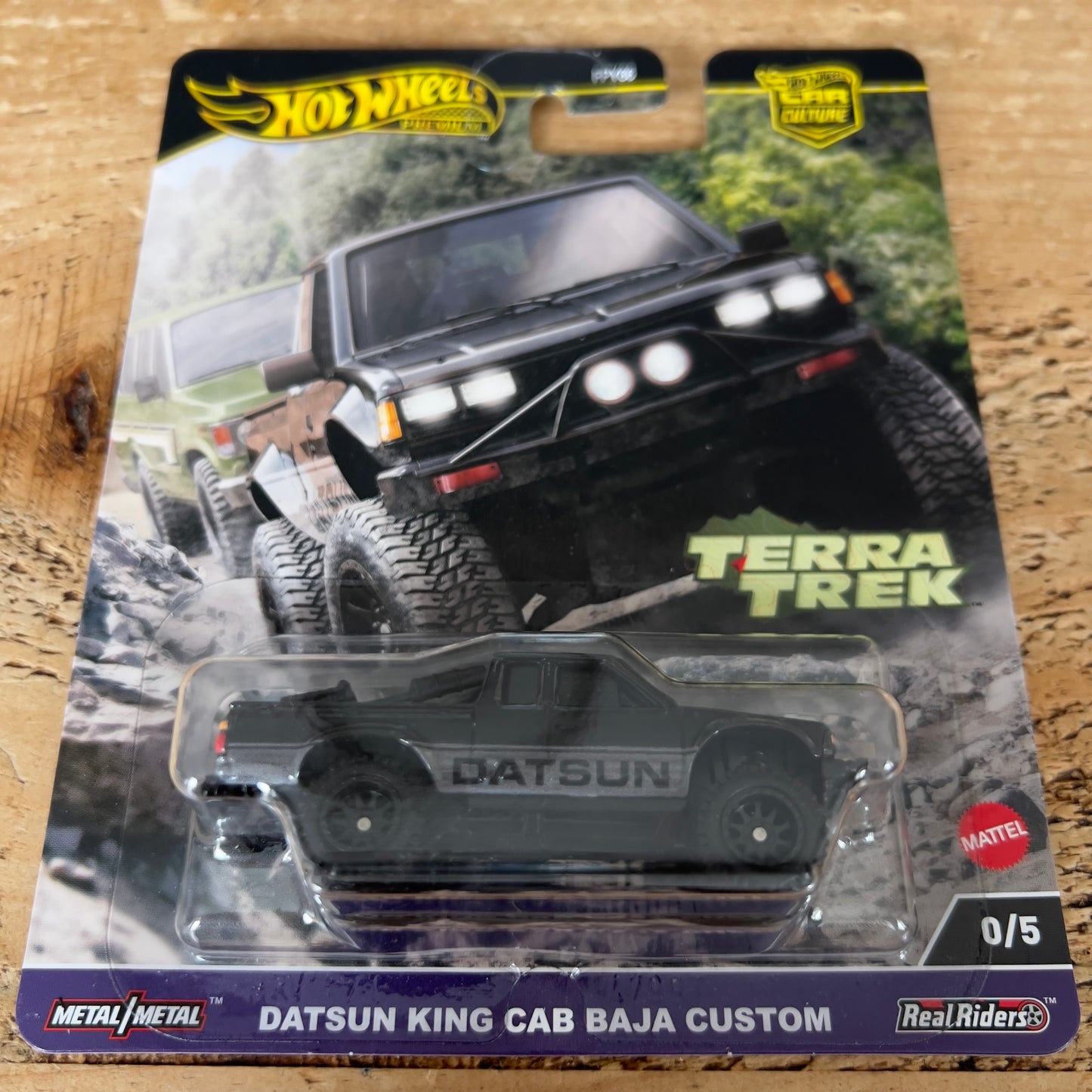 Hot Wheels Premium Chase Terra Trek Datsun King Cab Baja Custom