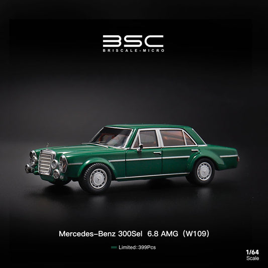 BSC Model Mercedes Benz 300 SEL AMG Green