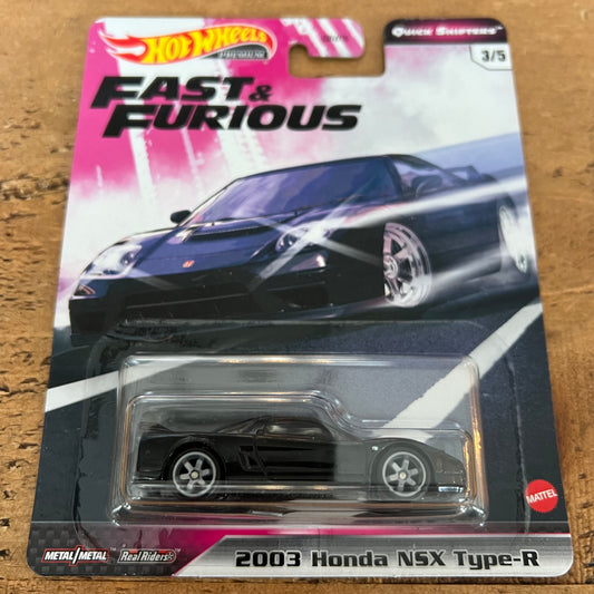 Hot Wheels Premium Fast & Furious Quick Shifters 2003 Honda NSX Type R