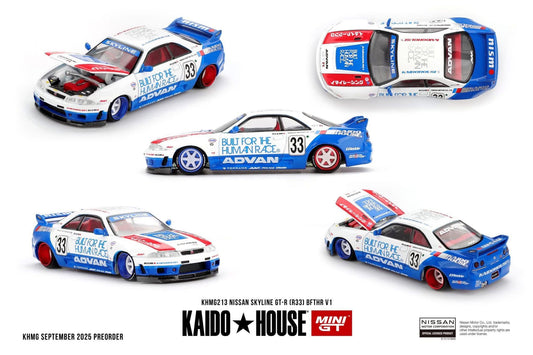 Mini GT x Kaido House Nissan Skyline R33 GTR BFTHR V1 #213