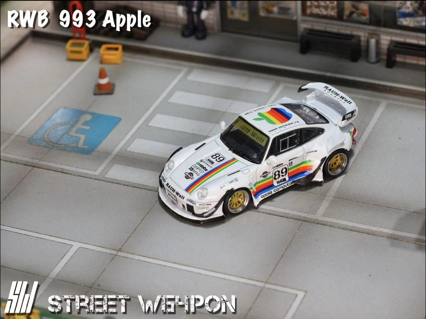 Street Weapon Porsche 993 RWB Apple