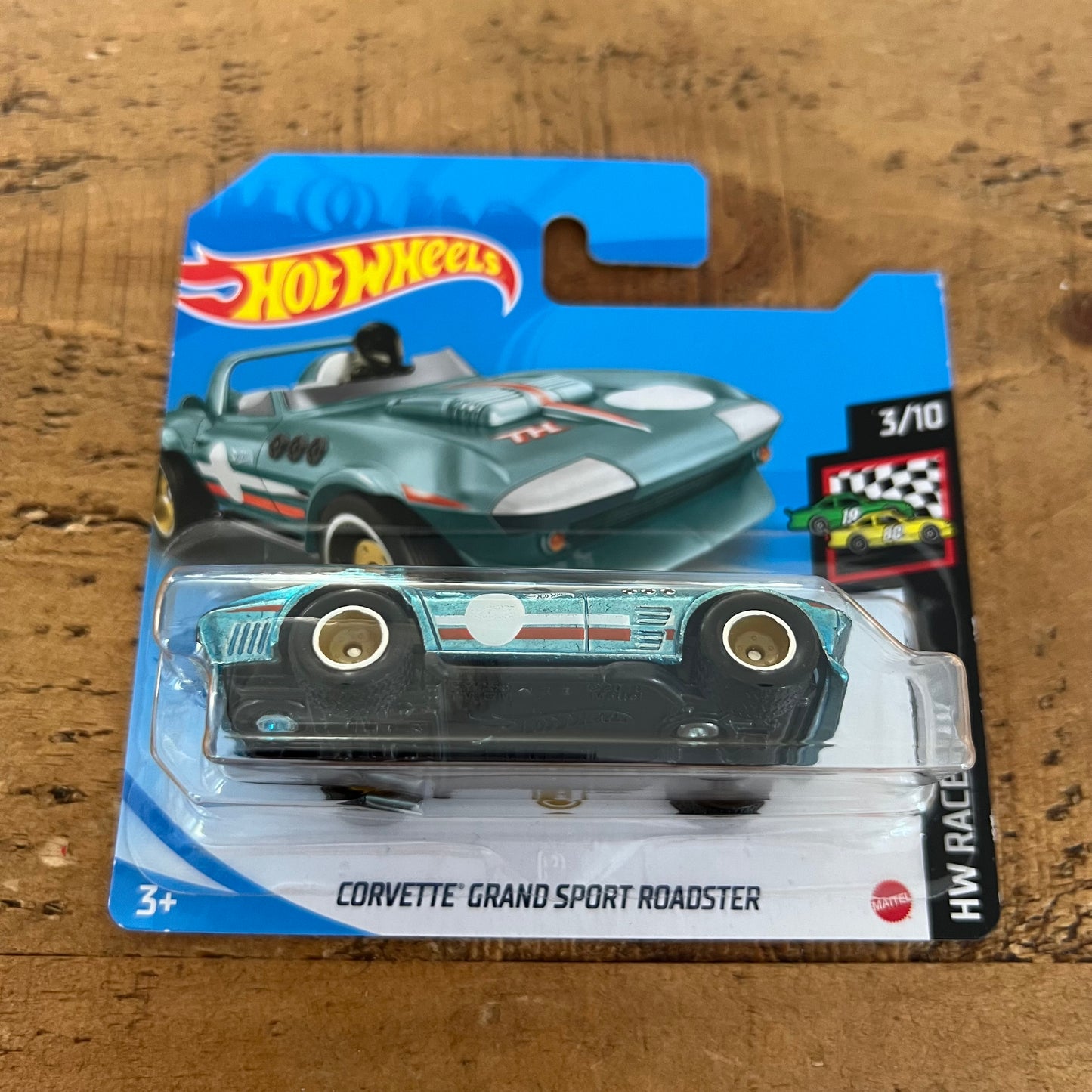 Hot Wheels Super Treasure Hunt Short Card Corvette Grand Sport Roadster