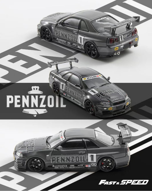 Fast & Speed Nissan Skyline R34 GTR Pennzoil