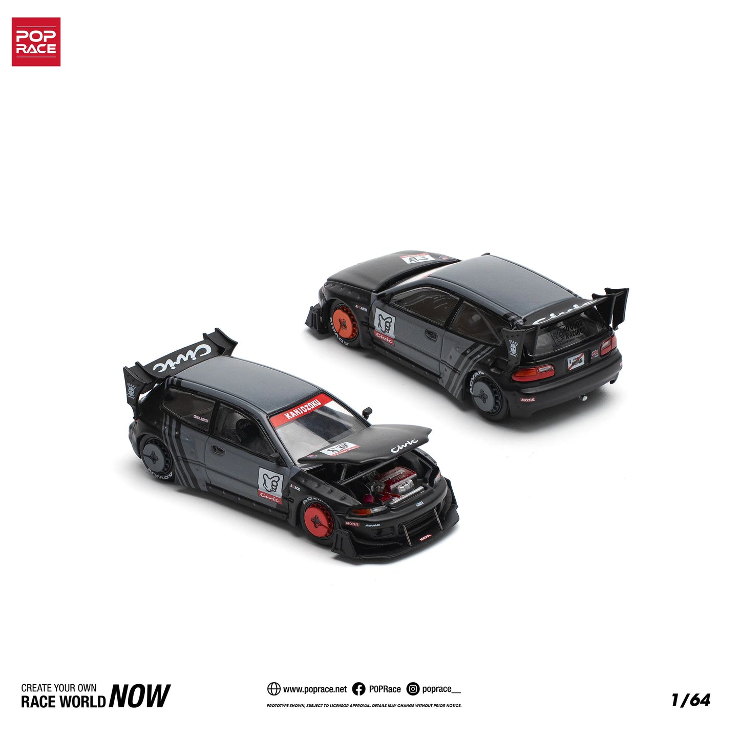 Pop Race Pandem Honda Civic EG6