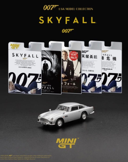 Mini GT James Bond 007 Skyfall Aston Martin DB5 #913