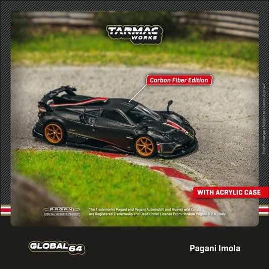 Tarmac Works Pagani Imola Matt Black Carbon Fiber